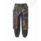 Foltvarrásos jóganadrág zsebekkel