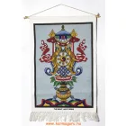 Fali szőnyeg a tibeti 8 szerencsejellel