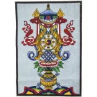 Fali szőnyeg a tibeti 8 szerencsejellel