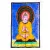 Tanító Buddha falikép - kék 75x115