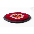 Lapos hangtál alátét (terítő) dupla dorjeval közepes - 15 cm