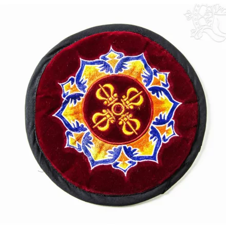 Lapos hangtál alátét (terítő) dupla dorjeval nagy - 21 cm
