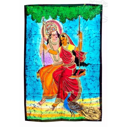 Muruga falikép - kék 75x115