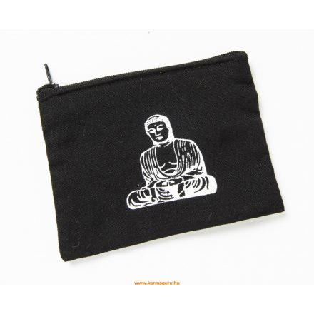 Kicsi színes pénztárca/tartó - Buddhás