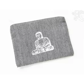 Kicsi színes pénztárca/tartó - Buddhás