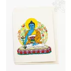 Gyógyító Buddha mártott papír (LOKTA) képeslap