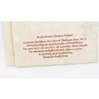 Shakyamuni Buddha mártott papír (LOKTA) képeslap
