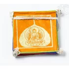 Buddha Bódhi levélen mini imazászló, mártott papíron (LOKTA)