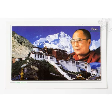 Potala Palota képeslap 1