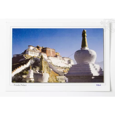 Potala Palota képeslap 2.