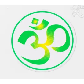 Om matrica, kerek, zöld