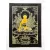 Shakyamuni Buddha fekete mártott papír (LOKTA) falikép - 35 x 46 cm