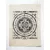 Kalacsakra Mandala mártott papír (LOKTA) falikép - 38 x 50 cm