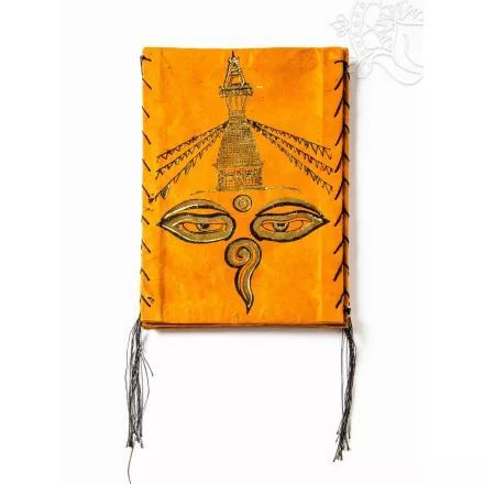 Buddha szem és sztúpa lámpabura mártott papíron (LOKTA)