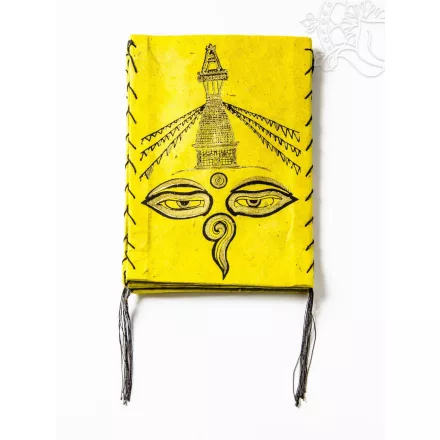 Buddha szem és sztúpa lámpabura mártott papíron (LOKTA)