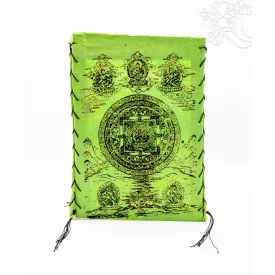Mandala lámpabura mártott papíron (LOKTA)