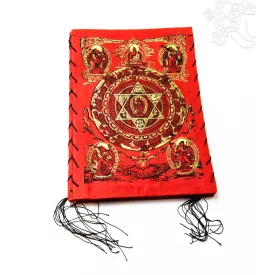 Csillagos mandala lámpabura mártott papíron (LOKTA)