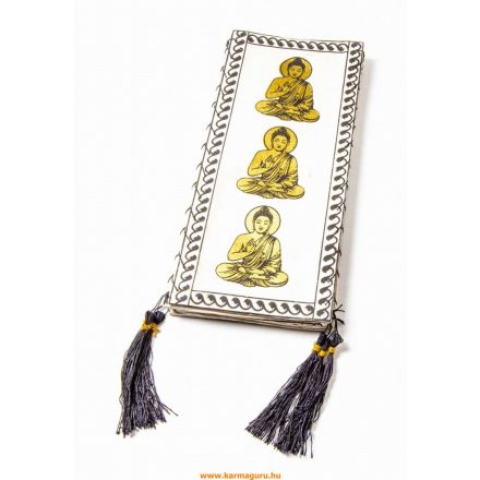 Áldó Buddha lámpabura mártott papíron (LOKTA) - 6 szögletű