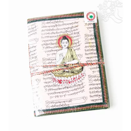 Buddha jegyzetfüzet - 15 x 20 cm - rózsaszín