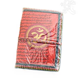 Om jegyzetfüzet - 10 x 15 cm - piros