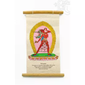 Vajrayogini mártott papír (LOKTA) fali függő