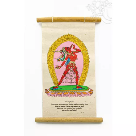 Vajrayogini mártott papír (LOKTA) fali függő