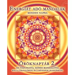   Energiát adó mandalák - Öröknaptár 2. - 366 mandalával - asztali öröknaptár