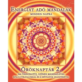  Energiát adó mandalák - Öröknaptár 2. - 366 mandalával - asztali öröknaptár