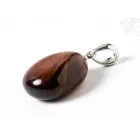 Macskaszem csepp alakú kristály medál