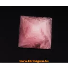 Rózsakvarc energetizáló piramis - 5,5 cm