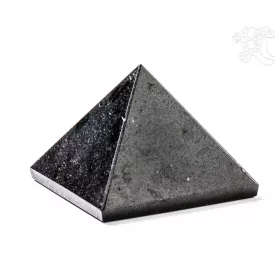Fekete turmalin energetizáló piramis - 5 cm