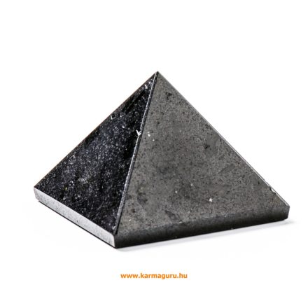 Fekete turmalin energetizáló piramis - 5 cm