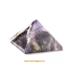 Ametiszt energetizáló piramis - 4 cm