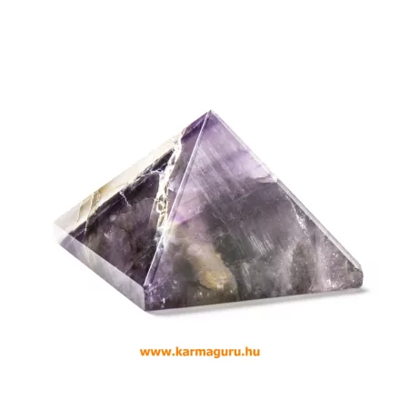 Ametiszt energetizáló piramis - 4 cm