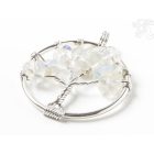 Életfa medál opalit kővel