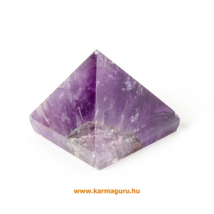 Ametiszt energetizáló piramis - 2,5 cm