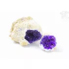 Lila kvarc geóda - 7 cm