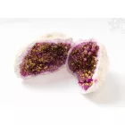 Pink-arany kvarc geóda - 12 cm