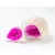 Pink kvarc geóda - 8 cm