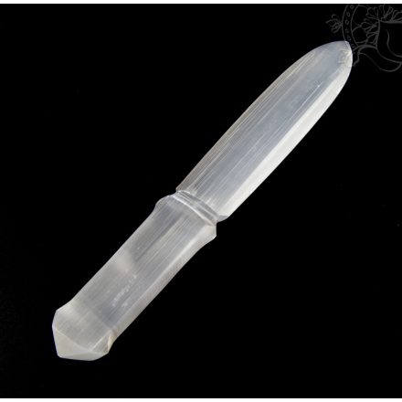 Szelenit kristály energetizáló kés - 30 cm