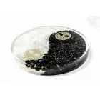 Orgonit Yin-Yang, fekete turmalin - szelenit