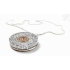 Orgonit kristály nyaklánc, malachit-citrin