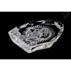 Ganesha üveg szobor, asztali dísz