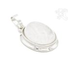 Hegyikristály ovális medál