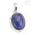 Lápisz lazuli kristály ovális medál