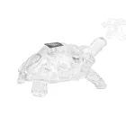Üveg teknős szobor - 11,5 cm