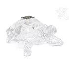 Üveg teknős szobor - 11,5 cm