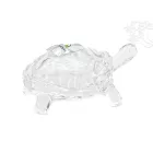 Üveg teknős szobor - 8,5 cm
