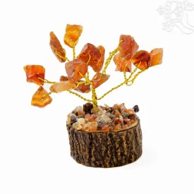 Ásványfa fa talpon – 5,5 cm