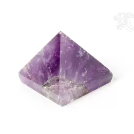 Ametiszt energetizáló piramis - 6 cm